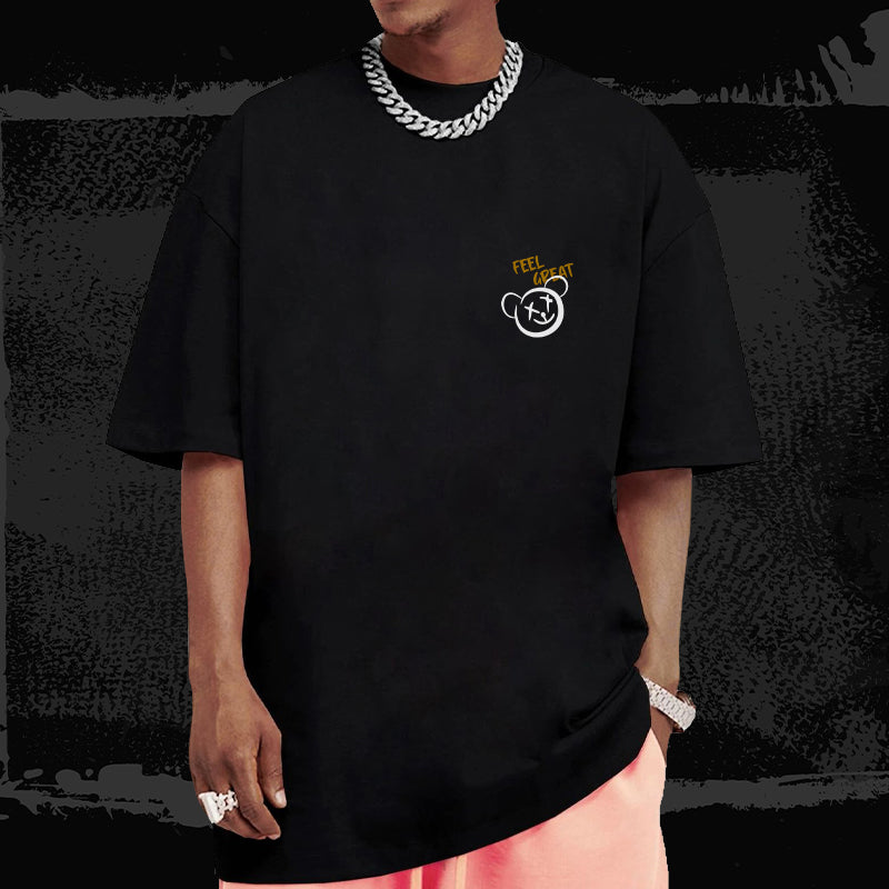 Find Your Way Oversized T-Shirt – Black