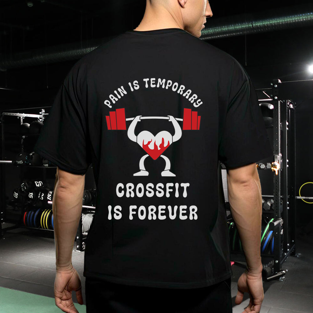 Pain Is Temporary Oversized T-Shirt
