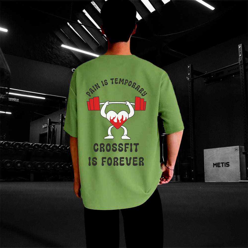 Pain Is Temporary Oversized T-Shirt