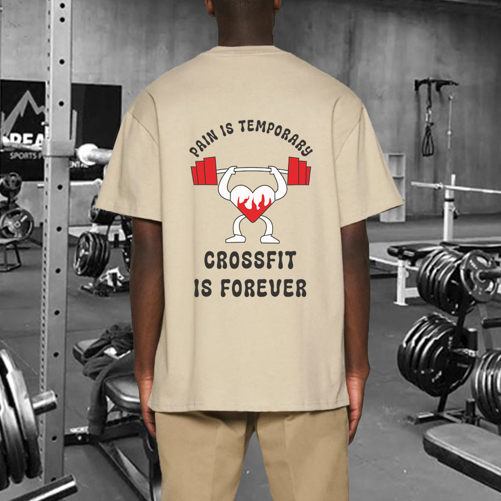 Pain Is Temporary Oversized T-Shirt