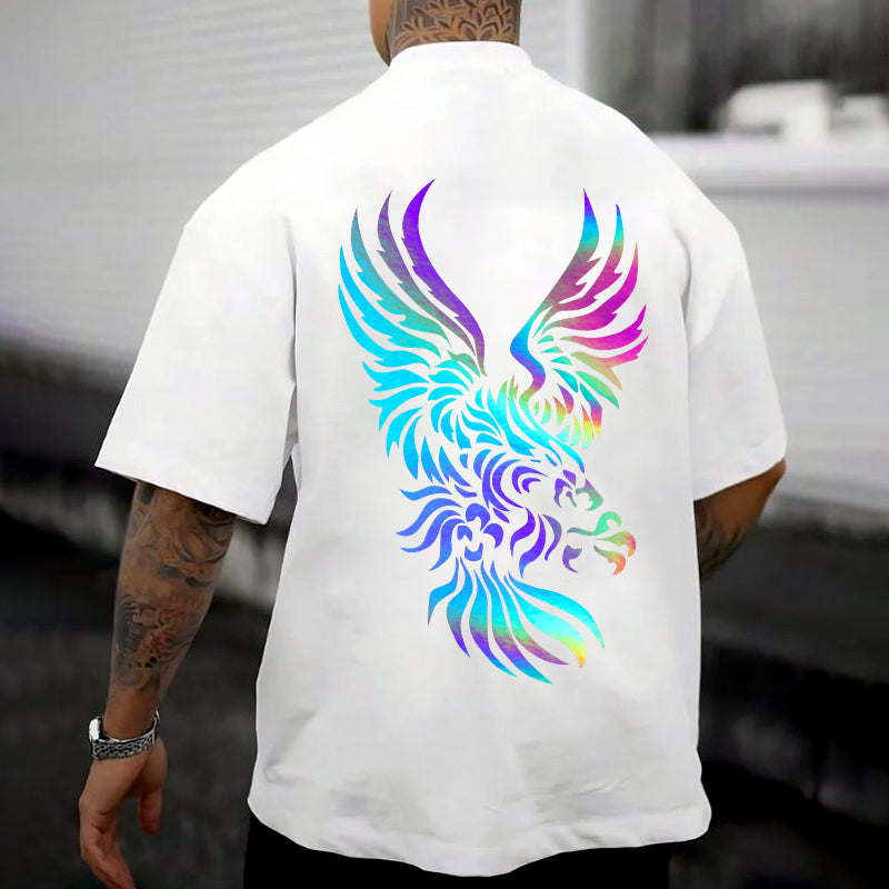 Eagle Reflective Oversized T-Shirt