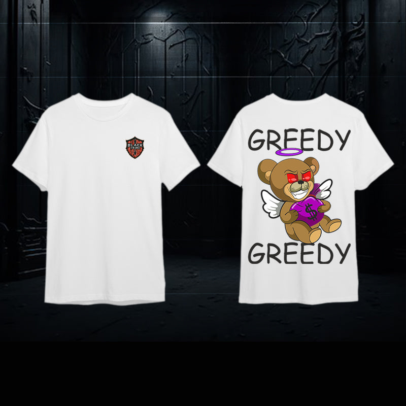 Greedy Teddy Oversized T-Shirt