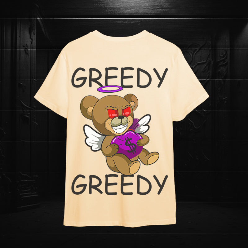 Greedy Teddy Oversized T-Shirt