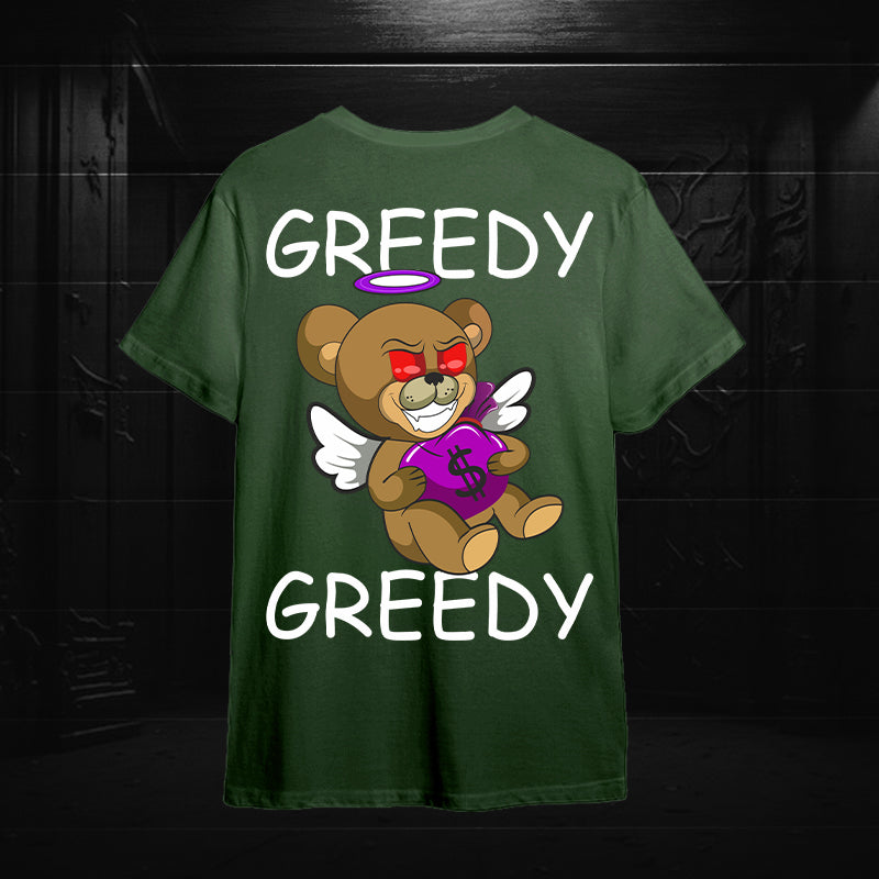 Greedy Teddy Oversized T-Shirt