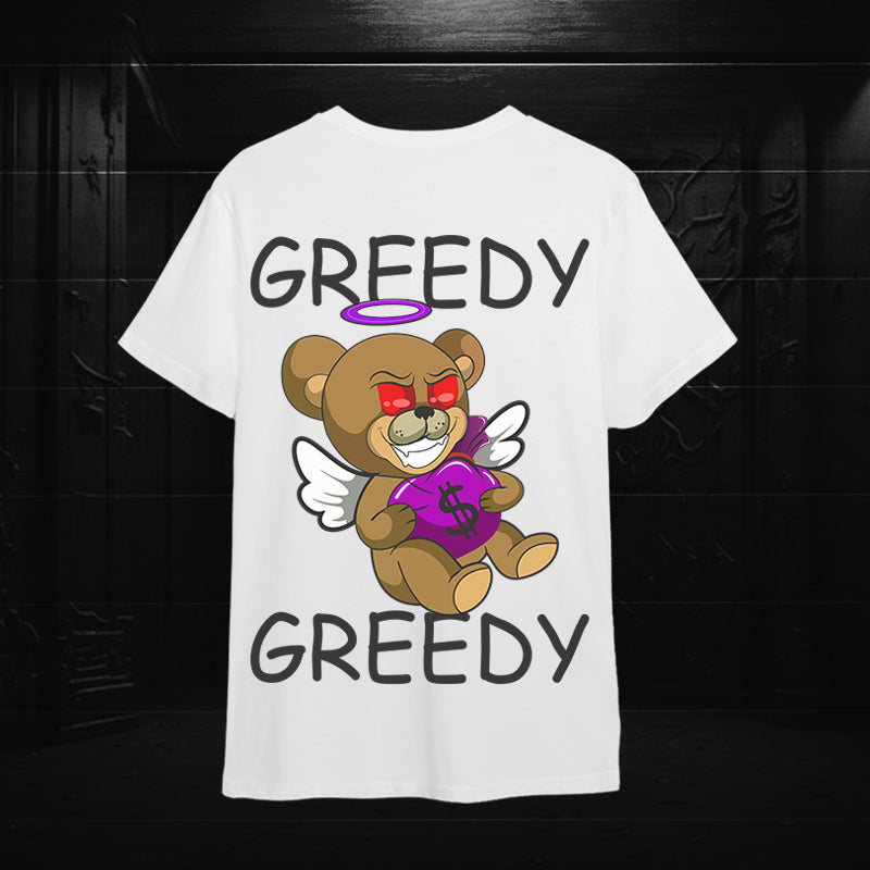 Greedy Teddy Oversized T-Shirt