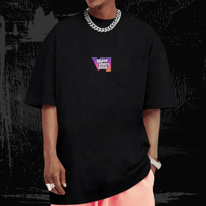 Grand Theft Auto-Inspired Graphic T-Shirt – Black | Unisex Streetwear