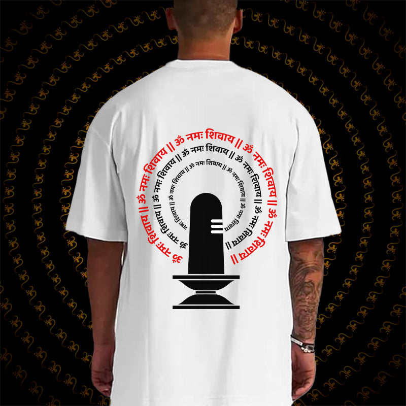 Om Namah Shivay Oversized T-Shirt