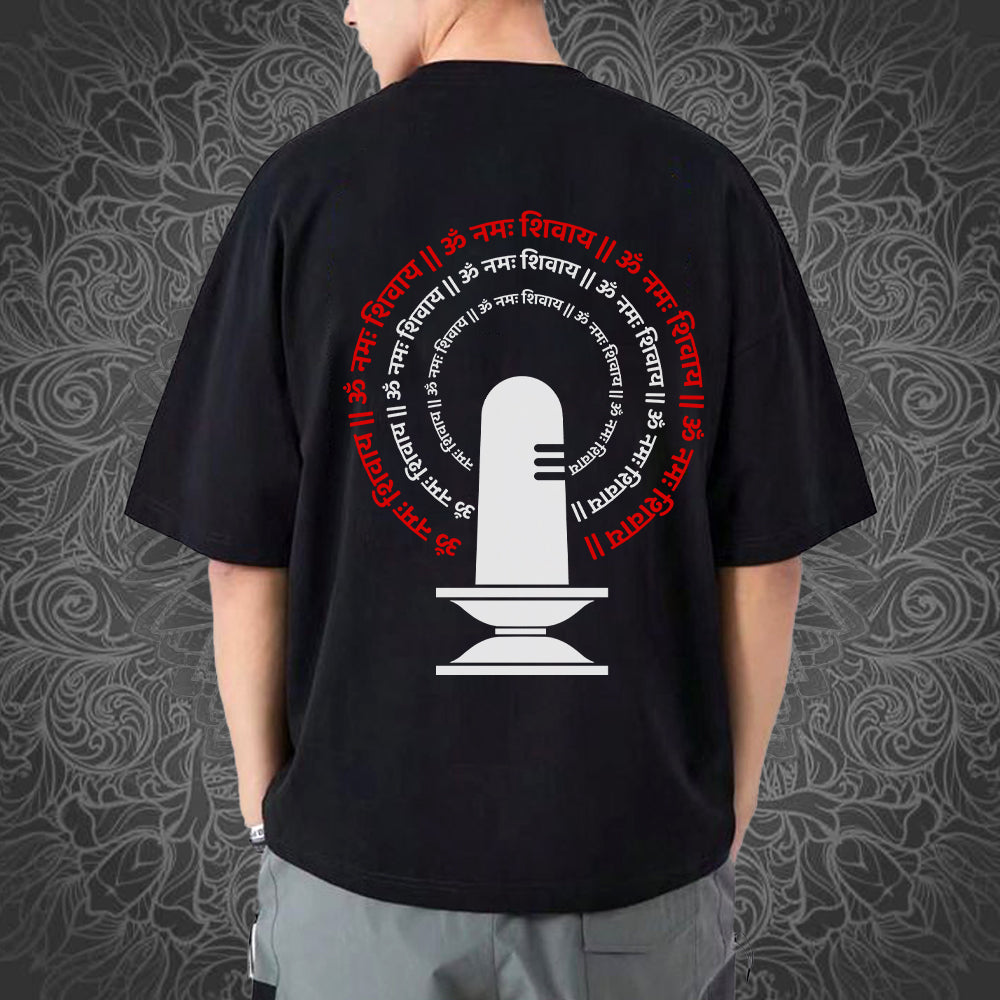 Om Namah Shivay Oversized T-Shirt
