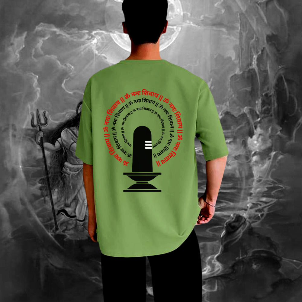 Om Namah Shivay Oversized T-Shirt