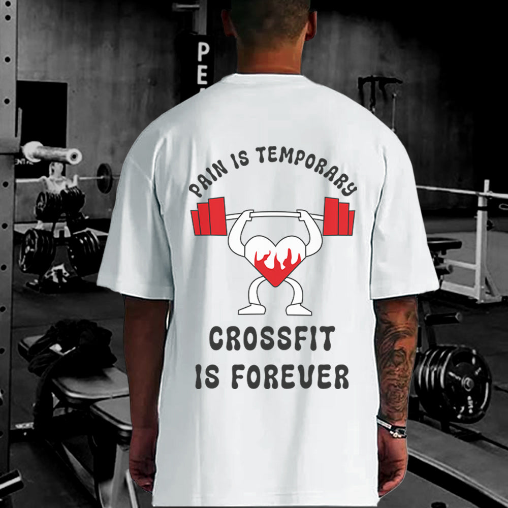 Pain Is Temporary Oversized T-Shirt