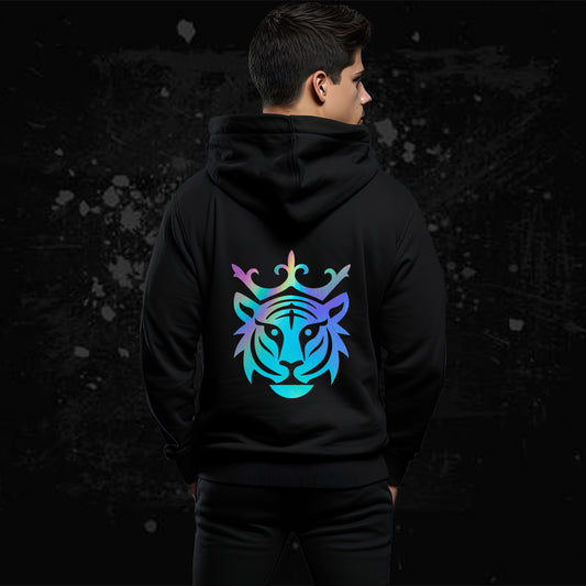 Reflective Hoodie Rainbow Lion King Design