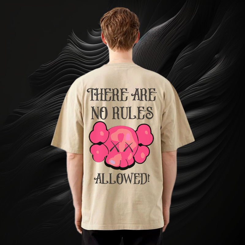 There Are No Rules Allowed Oversized T-Shirt