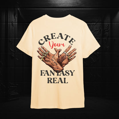 Create Your Fantasy Real Oversized T-Shirt