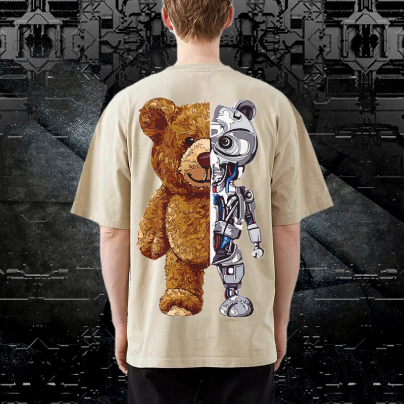 ROBO-TEDDY Oversized T-Shirt