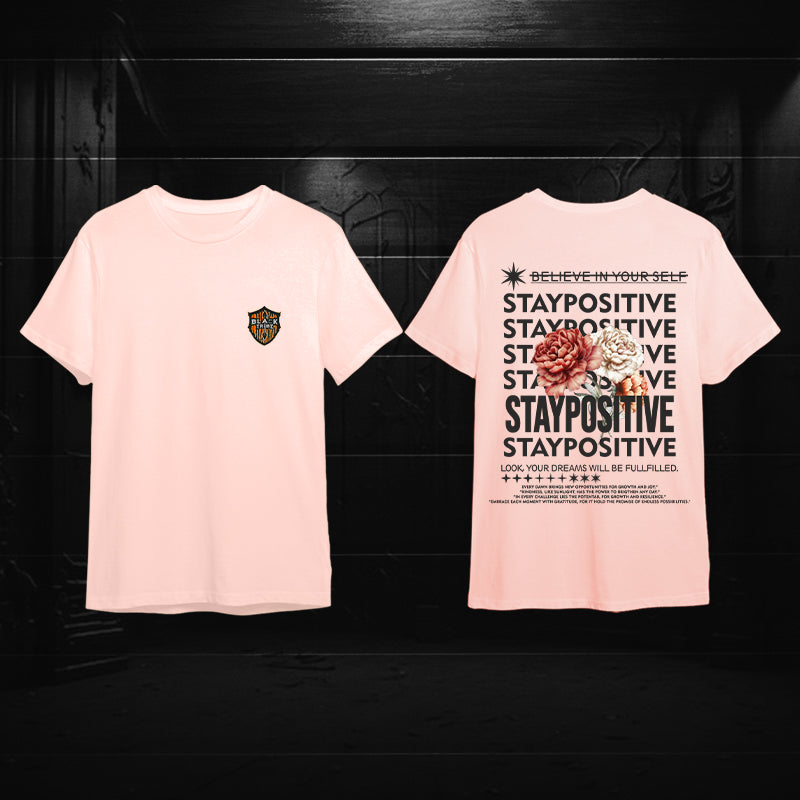 Stay Positive Oversized T-Shirt